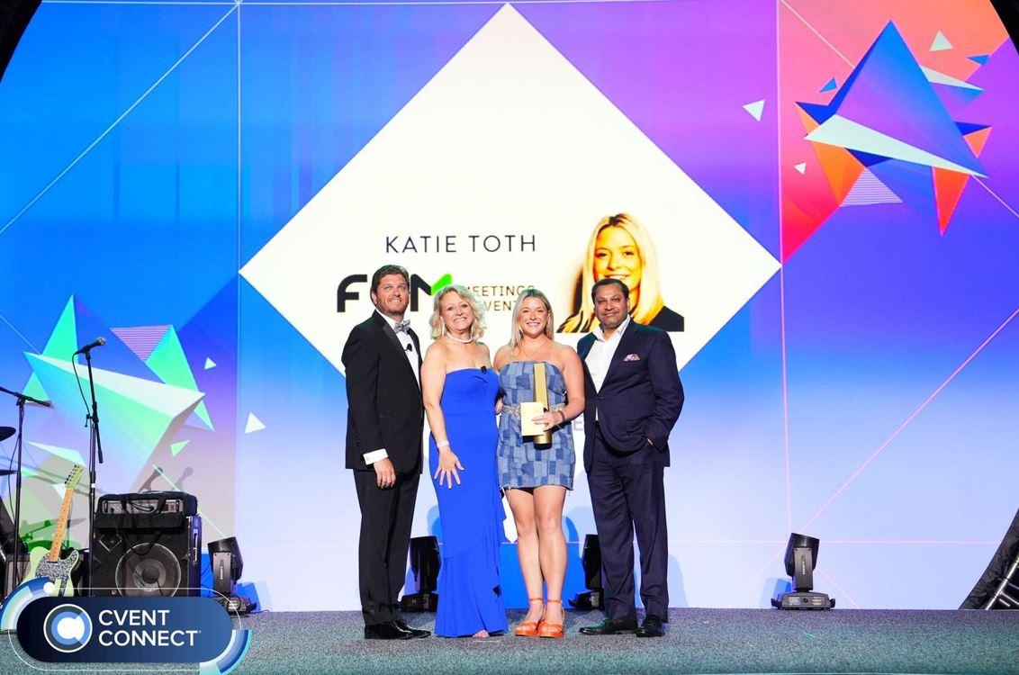 Katie Toth Cvent Excellence Award